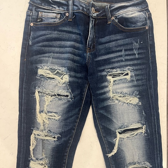 KanCan Distressed Skinny Jeans - Picture 2 of 4